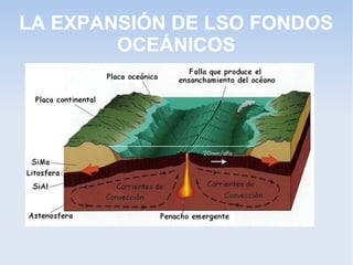 LA EXPANSIÓN DE LSO FONDOS
OCEÁNICOS
 