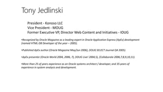 MOUG17: How to Build Multi-Client APEX Applications | PDF