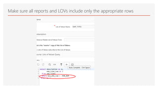 MOUG17: How to Build Multi-Client APEX Applications | PDF