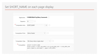 MOUG17: How to Build Multi-Client APEX Applications | PDF
