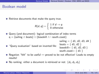 Introduction to Information Retrieval & Models | PDF