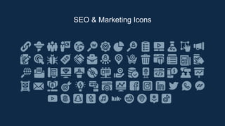 SEO & Marketing Icons
 