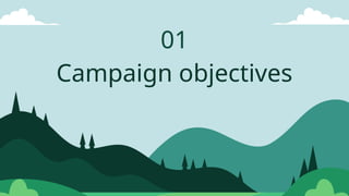 Campaign objectives
01
 