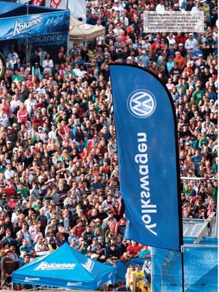 Crowd favorite: Whistler’s own
Brandon Semenuk is at the top of the
slopestyle game. He won this year’s
Crankworx Colorado event and nar-
rowly finished second in Whistler.




        December 2009 / MOUNTAIN BIKE ACTION   59
 