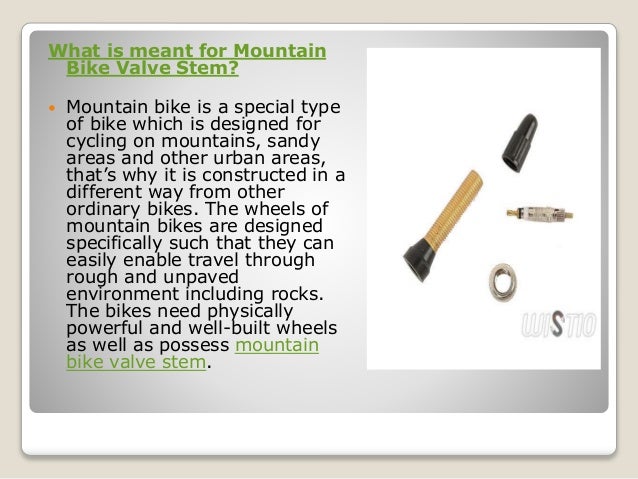mountain bike valve stem