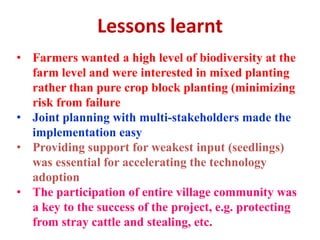 Climate Smart Agricultural Practices for Food Security in the Mountain Areas of Eastern Himalayas