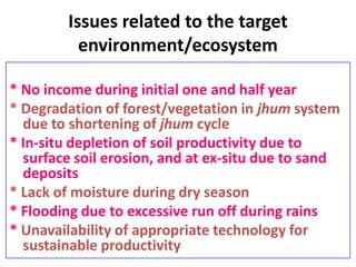 Climate Smart Agricultural Practices for Food Security in the Mountain Areas of Eastern Himalayas