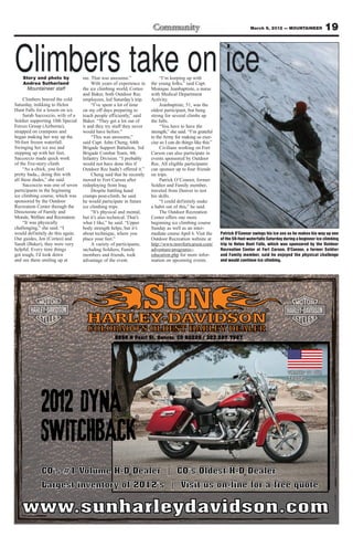 March 9, 2012 — MOUNTAINEER             13



NO CR
    REDIT? NO PROBLEM! NEED CR
                             REDIT?




                                          “C
                                          “CONTEM
                                          “ ONTEM
                                                MPO”
                                              Includes queen bed, dresser, mirror and nightstand.


                                                          MAR SL DU
                                                          MARCH SLAM DUNK
                                                                 LAM UNK
                                                                            SPECIAL
                                                                            SPECIAL BUY
                                                                                  L
                                            39
                                           $39
                                                                            55” LCD
                                                                            55” LCD HD TV

                                          $
                                           34
                                           3
                                          Twic Monthly*
                                             ce
                                                          1 CT. T.W. Diamond Flower
                                                          Earrings**
                                                                                                $
                                                                                                  26
                                                                                                Twice Monthly*
                                                                                                                 ½ CT. T.W. Three Stone Diamond
                                                                                                                 Bridal Ring**




TIRES
TIRES AND RIMS                                                   COM
                                                                 COM
                                                                   MPUTERS                                       GAMING
                                                                                                                 GAMING SYSTEMS
SPECIAL RICING! See store for de
SPECIAL PR                     etails                            starti at
                                                                      ing                                         starting at
                                                                 $   17                                           $   9
                                                                     Sams
                                                                        sung, Toshiba, Asus, Apple, HP              PlayStation 3, Ninten Wii, XBOX 360
                                                                                                                                        ndo




      MISSION TRACE SHOPPING CTR
3001 SOUTH ACADEMY BLVD, COLORADO SPRINGS CO
                                          S,
           719 -392-2797 / 866 -389 -3865
  FLETCHER’S JEWELERS CITADEL MALL
                        TA
 750 CITADEL DRIVE EAST, COLORADO SPRINGS, CO
       TA
                  719 - 573 -1000
 