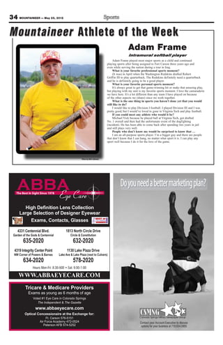 May 25, 2012 — MOUNTAINEER           19
Upcoming events                                            need a ride or if they are interested in sharing
Military spouses job fair — Peterson Air Force Base        driving duties. When a “match” is found, users
  hosts the Hiring our Heroes Job Fair for military        are notified immediately of rider options,
  spouses Wednesday from 10 a.m. to 3 p.m. at the          allowing them to contact and coordinate
  Club, building 1013 on Peterson Air Force Base.          ridesharing within minutes. Access the ride-share
  More than 49 employers are expected to participate.      portal by visiting http://www.carson.army.
  The event is free, but attendees must register by        mil/paio/sustainability.html.
  May 25. Visit https://hoh.greatjob.net/sc/index.       Vanpools forming — Vanpools are forming to serve
  action or email hiringourheroes@uschamber.com            commuters who travel on Interstate 25, Powers
  to register or for more information.                     Boulevard, Security-Widefield and Fountain.
Military Family Camp — Military Family Camp                Vanpool costs for Soldiers and civilians may
  at Young Life’s Trail West in Buena Vista offers         be reduced (or free) when using the Army Mass
  a variety of activities for servicemembers and           Transit Benefit subsidy. The program provides
  their Families. Camps take place Sunday-June 2,          the van, maintenance and repairs, insurance,
  June 10-16 and Aug. 5-11. A small fee, based             fuel and has an Emergency Ride Home feature.
  on rank, covers all meals, activities and lodging        Go to http://tinyurl.com/FtCarsonVanPool for
  for a Family for the week. Visit http://www.             further details, and to reserve your spot. Contact
  militaryfamilycamp.younglife.org or call                 Anneliesa Barta, Sustainable Fort Carson at
  526-6917 for more information.                           526-6497 or email anneliesa.m.barta.ctr@
                                                           mail.mil for more information.
General announcements
                                                         Ongoing events
Playground closure — The playground behind
   building 5519 will be closed for the next six         Yard sales — can be held on post the first and
   weeks while a new playground is constructed.            third Saturday of the month through December.
   Contact Dan Carson at 719-579-1606 ext. 223             Post residents set up their items in front of
   for more information.                                   their homes. Single Soldiers and Families who
Warrior Family Medicine becomes Ironhorse —                reside off post can set up in the building 5510
   Effective immediately, the name of Warrior Family       parking lot. Yard sales are organized and
   Medicine clinic has changed to Ironhorse Family         conducted by the Installation Mayoral Program,
   Medicine Clinic. The clinic is still located on the     the Directorate of Public Works Housing Liaison
   second floor of Evans Army Community Hospital.          Office and the Balfour Beatty Family Housing
   Hours of operation are from 7:30 a.m. to 4 p.m.         Office. Call the Mayoral Program at 526-8303
   Call 526-9277 for more information.                     or Army Community Service at 526-4590 for
Forrest Resiliency Center Opens — Located on               more information.
   the Fort Carson Resiliency Campus, the Forrest        Seeking speakers — The Fort Carson Public Affairs
   Resiliency Center is located at 1891 Prussman           Office is seeking Soldiers, Family members and
   Blvd., building 1843. The center offers health          civilians from Fort Carson to speak about their
   education classes as well as walk-in blood pressure     work, training and varied experiences to public
   and cholesterol screenings. The center is open to       organizations throughout the Pikes Peak region.
   Soldiers, Family members and civilians working at       Speakers must be well-qualified professionals
   Fort Carson. Call 526-3887 for more information.        who know how to capture and maintain an                and separation video briefing followed by a
Firewood sale — Families of deployed Soldiers              audience’s attention for 20-30 minutes. Speakers       general question-and-answer session Monday
   may purchase firewood for a discounted price.           should be comfortable speaking to businesses,          and Wednesday at 9:30 a.m. and Thursday at
   The Directorate of Public Works Environmental           professional organizations, community leaders,         2 p.m. Attorneys cannot represent clients in
   Program is offering split firewood for $25 per half     civic groups and schools. Contact Samantha Koss        divorce proceedings in court, however, a referral
   cord, a $15 discount. All servicemembers, retirees      at 526-5996 or samantha.b.koss.ctr@mail.mil.           list of private attorneys is available. Call
   and civilians may purchase half cords of wood,        Al-Anon meetings — Al-Anon is a 12-step                  526-5572/5573 for information.
   not split, for $25 until June 1. A wood splitter is     program for families and friends of alcoholics       No-show policy — A “Commander’s Appointment
   available to customers for $8. Payments must be         (admitted or not). Meetings take place in the          Policy” affects all TRICARE beneficiaries who
   made by personal check or money order, payable          conference room of The Colorado Inn at 6 p.m.          receive health care services on Fort Carson and
   to the U.S. Treasury. Patrons must call in advance      every Monday. Attendance is free and anyone            at the Premier Army Health Clinic. Multiple
   to make arrangements for the permit, payment and        can attend these open, anonymous meetings.             no-shows could result in the stopping of medical
   wood pickup. The firewood yard is located next          Contact Al-Anon Service Center at 719-632-0063         services; Soldiers requiring unit escorts to future
   to building 155, the Fort Carson Recycle Center,        for more information.                                  appointments; patients may have to sign a statement
   near the intersection of Wickersham Boulevard         Nutrition counseling and classes — The Evans             acknowledging they understand the ramifications
   and Specker Avenue. Call 526-1692 or 526-1667           Army Community Hospital Nutrition Care                 of multiple no-shows; a letter may be sent to the
   for more information, or to make a reservation.         Division offers nutrition counseling on a healthy      Soldier’s unit when he or his Family member has
Gate 6 closure — Gate 6, located at State                  diet, weight loss or gain, high cholesterol,           multiple no-shows or cancellations; retirees with
   Highway 115 and Wilderness Road, will reopen            hypertension, diabetes, sports nutrition and other     multiple missed appointments, “left without being
   Tuesday. The gate will be open 5 a.m. to 6 p.m.         nutrition-related diseases or illnesses. Nutrition     seen,” or cancellations may have their locations
   Monday-Friday. The gate has been closed to              classes include heart-healthy/lipid, weight loss,      of care changed. To cancel appointments during
   support an ongoing Colorado Department of               pregnancy nutrition, commissary tour/healthy           weekdays, beneficiaries can call the TRICARE
   Transportation project to expand traffic capacity       shopping and sports nutrition. To schedule an          appointment line 719-457-2273 or 866-422-7391
   and improve safety along State Highway 115              appointment, call the TRICARE appointment              weekdays from 6 a.m. to 5:30 p.m. Appointments
   between Gate 5 and the Rock Creek bridge,               line at 719-457-2273. To register for a class,         made through TRICARE online can be canceled
   located south of Gate 6. Work on State Highway          call the Nutrition Care Division at 526-7290.          at http://www.tricareonline.com.
   115 is ongoing.                                       Take Off Pounds Sensibly — meets in the Grant          Pregnancy and Parenting Portal — A new portal
Junior-enlisted housing available — Balfour                Library conference room Thursdays. Weigh-in            from TriWest Healthcare Alliance connects
   Beatty Communities has junior enlisted, two-            is from 5-5:45 p.m. and the meeting is from            military Families to helpful information for various
   and three-bedroom housing available. Call               6-7 p.m. Annual membership fee is $26 and              stages of pregnancy, as well as for adoption.
   719-579-1606 for details.                               includes the TOPS magazine. Monthly dues               Different from other pregnancy sites, the TriWest
2-1-1 data expands to two counties — The                   are $5. Call Norma Rook at 719-531-7748 or             portal offers information on TRICARE coverage
   Pikes Peak Area Council of Governments has              TOPS at 800-932-8677 for more information.             and locating a nearby military clinic. Access
   partnered with Pikes Peak United Way to               Legal Assistance Office — services are open to           the site at http://www.triwest.com/pregnancy.
   include 2-1-1 data for El Paso and Teller counties      Soldiers, Family members and retirees. Services      Highway improvements — The Colorado
   in the Network of Care for servicemembers,              include preparation of wills, powers of attorney,      Department of Transportation broke ground
   veterans and their Families. The service                name changes and stepchild adoptions. The              on the second of three phases of safety and
   directory component of the Network of Care              office also offers counseling and provides             capacity improvements along State Highway 115
   now includes more than 1,500 local resources            advice for individuals dealing with landlord/          between Gates 1 and 6. The current phase
   to assist the military community, service               tenant, military administrative, tax, family           will provide four through traffic lanes from the
   providers and others. Visit http://pikespeak.           law and consumer issues, as well as counsel            edge of the recently completed improvements
   networkofcare.org for more information.                 and representation of Soldiers going through           near Gate 5 to the Rock Creek bridge, located
Share-a-Ride — is a free online car pool                   medical and physical evaluation boards. The            just south of Gate 6. It will also provide major
   coordination to and from post, as well as van           office is open from 8:30-11:30 a.m. and 12:30-4        safety improvements at the intersection of
   pool options, typically for those commuting             p.m., Monday-Friday. Schedule appointments by          State Highway 115 and Wilderness Road, just
   30 or more miles to post. Riders are matched            calling the last duty day of the week, at 9 a.m.       outside of Gate 6. The project has a fixed
   based on their origination and destination              Sign-ups for walk-in appointments are available        completion date of Dec. 30. Contact Directorate
   points, as well as days and times of travel.            Monday and Thursday beginning at 11:30 a.m.            of Public Works Traffic Planning and Operations
   Users specify whether they are offering a ride,         The Legal Assistance Office offers a divorce           at 526-9267 for more information.
 