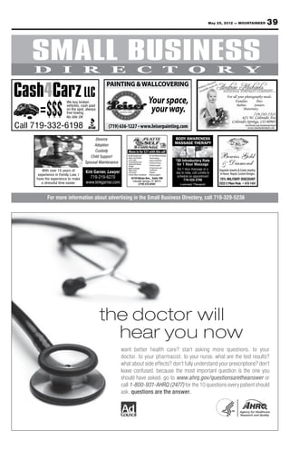 24 MOUNTAINEER — May 25, 2012                                                                                                                                                                                                                                                                          May 25, 2012 — MOUNTAINEER            25

                                                                                                                                                                                                 Soldiers of 2nd Brigade Combat Team, 4th Infantry
                                                                                                                                                                                                 Division, exit a plane after landing at the
                                                                                                                                                                                                 Arrival/Departure Air Control Group, May 5. Upon
                                                                                                                                                                                                 their arrival, Soldiers turned in their weapons and
                                                                                                                                                                                                 received a medical screening and safety brief
                                                                                                                                                                                                 before attending a “Warhorse” Brigade welcome
                                                                                                                                                                                                 home ceremony at the Special Events Center.




 ‘Warhorse’ completes mission                                                                                                                                                          Spc. Jeff Urban,
                                                                                                                                                                                    Headquarters and
                                                                                                                                                                                                                                                                               Col. John Kolasheski, left, commander, 2nd Brigade Combat Team, 4th
                                                                                                                                                                                                                                                                               Infantry Division, and Command Sgt. Maj. Ralph Delosa, brigade senior
                                                                                                                                                                                                                                                                               enlisted adviser, uncase the “Warhorse” Brigade colors during a
                                                                                                                                                                                                                                                                               welcome home ceremony at the Special Events Center, May 15. The
                                                                                                                                                                              Headquarters Troop, 2nd                                                                          uncasing signifies that the 2nd BCT command team and a majority
                          Story and photos by                    mission centered on building and strengthening            “The most important thing we did over               Special Troop Battalion,
                        Staff Sgt. Andrew Porch                  stability in the region.                             there was stand up the police,” said Capt.                                                                                                               of its Soldiers have returned from a 12-month deployment in support of
                                                                                                                                                                            2nd Brigade Combat Team,                                                                           Operation Enduring Freedom.
                 2nd Brigade Combat Team Public Affairs               During their yearlong deployment, Warhorse      Cole Pinheiro, brigade planner, 2nd BCT.                   4th Infantry Division,
                       Office, 4th Infantry Division             Soldiers helped build multiple police stations            Working with Afghan villagers and local          secures his bags from the
                                                                 and solidify Afghan leadership that would            leaders at the tribal level, the brigade addressed     parking lot of the Special
                   Decorative signs, tears of joy and cheering   maintain legitimate control of the population.       decades of grievances between Afghan tribes                Event Center, May 19.
              Family members welcomed Soldiers of 2nd                 The brigade handled multiple missions           and families, said Pinheiro, former commander
              Brigade Combat Team, 4th Infantry Division,        at once, partnering with local leaders and           of Company C, 1st Bn, 67th Armor Reg.
              as they entered the Special Events Center          village elders to ensure security in the region.          “They are allowing the governance to
              through a cloud of smoke, May 15.                                                                       expand and reach out to some of the population
                   About 400 Family members, friends and                                                              that hasn’t been engaged in years,” Stowell
              Soldiers attended the ceremony to witness the                                                           said of the importance of working with the
              “Warhorse” Brigade uncase its colors,                                                                   Afghan people.
              signifying the completion of a 12-month                                                                      Through this joint venture, Warhorse
              deployment to Afghanistan in support of                                                                 Soldiers fostered a partnership with the ANSF,
              Operation Enduring Freedom.                                                                             Afghanistan National Police and local leaders,
                   The brigade headquarters and its six                                                               while continuing to work on the relationships
              battalions, nearly 3,800 Soldiers, completed a                                                          created during the deployment.
              wide array of missions, working to improve                                                                   The Soldiers of the Warhorse Brigade
              governance and security in and around Kandahar                                                          maintained good relations with the Afghan
              City, Afghanistan, in Regional Command South,                                                           people, said Stowell, which proved to be a
              and advising the Afghan National Security                                                               credit to the strong partnership built between
              Forces in Regional Command West, said Lt.                                                               coalition forces and their Afghan counterparts.
              Col. Dana Stowell, executive officer, 2nd BCT.                                                               “We were an adaptive, learning organization
                   “Advising the ANSF and increasing their                                                            that changed as the mission changed or the
              capacity and capability was a key component                                                             conditions changed,” said Stowell.
              of our mission,” said Stowell.                                                                               He said as the brigade continues to
                   Serving in RC-West, a detachment of                                                                return to Fort Carson, and its remaining Soldiers
              Soldiers from 2nd Special Troops Battalion                                                              prepare to leave Afghanistan throughout the
              and 1st Battalion, 67th Field Artillery                                                                 month, Warhorse Soldiers can leave with
              Regiment, trained ANSF on patrols and                                                                   their heads held high and the knowledge that
              proper security techniques.                                                                             they completed their mission with honor and
                   With the main contingency of the Warhorse                                                          pride — and walk through that cloud of smoke
              Brigade stationed in RC-South, the brigade’s                                                            to the cheers and screams of their loved ones.
                                                                 Spc. James Stevenson, Company C, 2nd Special
                                                                 Troops Battalion, 2nd Brigade Combat Team, 4th
                                                                 Infantry Division, reunites with his wife, Rebecca                                                        Soldiers of 2nd Brigade Combat Team, 4th Infantry Division, bow their heads in a moment of silence during a welcome home ceremony at the Special Events Center, May 15.
                                                                 Stevenson, at the Special Events Center May 8.                                                            Approximately 400 Families, friends and Soldiers greeted the “Warhorse” Soldiers with cheers as they entered the SEC.

Layout by Jeanne Mazerall
 