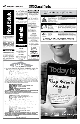 32 MOUNTAINEER — May 25, 2012
On the Bench
Sky Sox host prep
all-star games
     The Colorado Springs Sky Sox        the No. 1 overall draft pick in 1986;
will host the 51st annual Southern       Jeff King from Rampart High School;
Colorado High School All-Star            and current major leaguers Brandon
baseball games Monday at                 McCarthy from Cheyenne Mountain
Security Services Field in Colorado      High School and Chase Headley from
Springs starting at noon.                Fountain-Fort Carson High School.
     The games are the longest running        Tickets can be purchased online
high school all-star event in Colorado   or at the game for $7 for adults and $4
and have featured the top players in     for children 12 and younger and those
the junior and senior class from         with a valid student identification
the Colorado Springs region in the       card. Concessions will be available
two-game event since 1962, according     and parking will be free.
to Sky Sox officials.                         The Directorate of Family and
     The seven-inning Junior All-Star    Morale, Welfare and Recreation
Game, which begins at noon, includes     has announced the Memorial
the best players from the Colorado       Day training holiday schedule for
Springs and Pueblo areas with teams      fitness facilities.
consisting of a mixture of 3A, 4A and         Ironhorse Sports and Fitness
5A all-stars. The nine-inning Senior     Center will be open 5 a.m. to 10 p.m.
All-Star Game, scheduled to start at     Friday-Monday while McKibben
3:30 p.m., showcases the top talent      Physical Fitness Center will be open
from schools in the city of Colorado     6 a.m. to 2 p.m. Garcia and Waller
Springs, as well as standout seniors     PFCs will be closed
                                                                                                                                                 Photo by Walt Johnson
from the surrounding areas, with the          The Colorado Rockies are
best 4A players facing off against
the best 5A players.
                                         offering military members special
                                         ticket buys this season.
                                                                                                    Top prize
     Athletes that have played in the         The next chance to take advantage    Fort Carson Family member Danielle Hux, left, shows a vendor the sword she
game and gone on to major league         of these deals is Monday when the         received for winning the women’s physique title at the GNC Southern Colorado
careers include Major League             Houston Astros will be in Denver for      and  Armed Forces Natural Bodybuilding/Figure/Bikini/Physique Championships
Baseball Hall of Famer Goose                                                       Saturday at Doherty High School in Colorado Springs.
                                                       See Bench on Page 33
Gossage from Wasson High School,
 