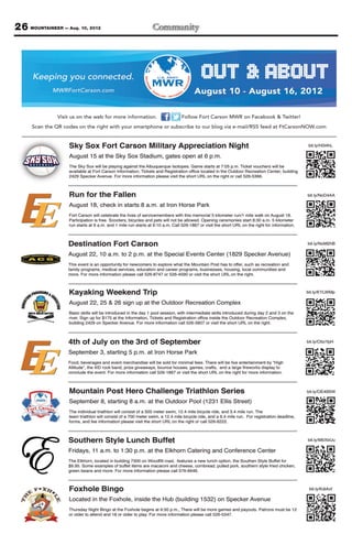 26 MOUNTAINEER — Aug. 10, 2012
 