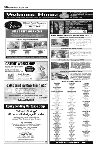 38 MOUNTAINEER — Aug. 10, 201238 MOUNTAINEER — Aug. 10, 2012
 