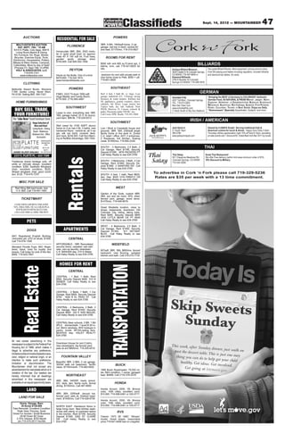 Sept. 14, 2012 — MOUNTAINEER   47
 