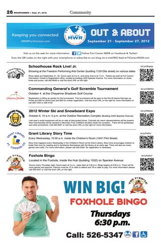 26 MOUNTAINEER — Sept. 21, 2012
 