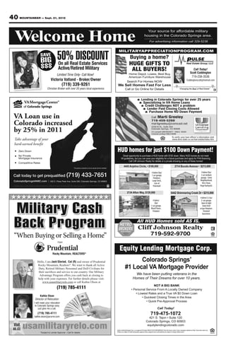 40 MOUNTAINEER — Sept. 21, 2012
 