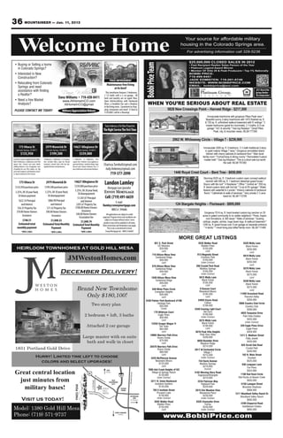 36 MOUNTAINEER — Jan. 11, 2013
 