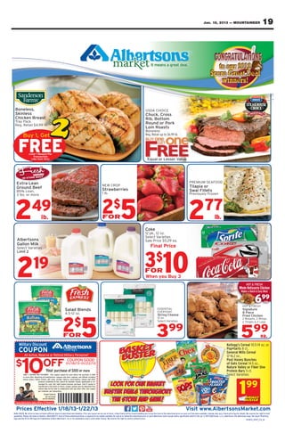 Jan. 18, 2013 — MOUNTAINEER   19
 