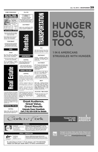 Jan. 18, 2013 — MOUNTAINEER   39
 