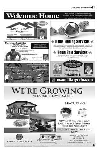 41April 26, 2013 — MOUNTAINEER
 