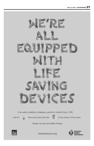 37May 10, 2013 — MOUNTAINEER
 