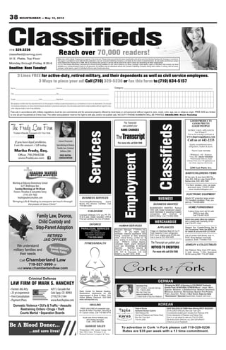 38 MOUNTAINEER — May 10, 2013
 