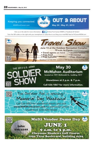 26 MOUNTAINEER — May 24, 2013
 