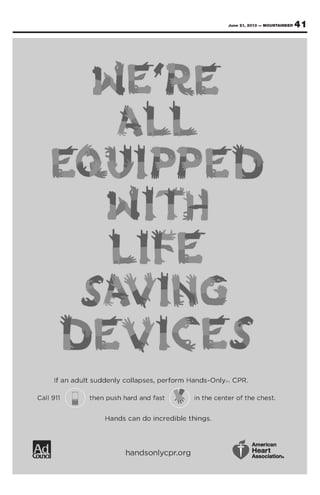 41June 21, 2013 — MOUNTAINEER
 