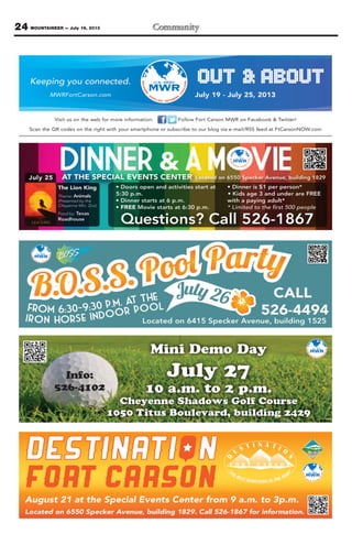 24 MOUNTAINEER — July 19, 2013
 