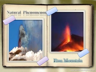 Natural  Phenomenon Etna Mountain 