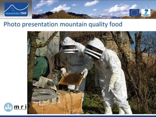 Photo presentation mountain quality food  