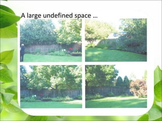A large undefined space …
 