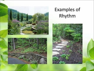 Examples of
Rhythm
 