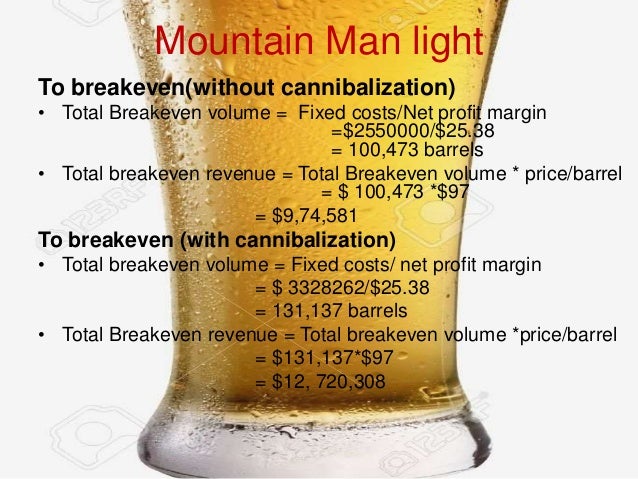 Mountain Man Light Beer Case