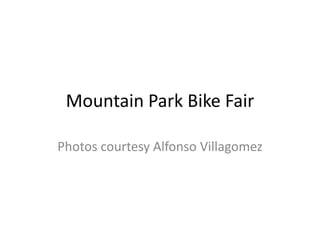 Mountain Park Bike Fair
 