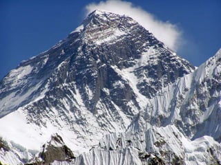 • Pic of Mt Everest
 