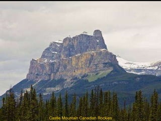 Castle Mountain Canadian Rockies 