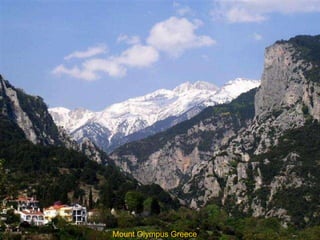 Mount Olympus Greece 