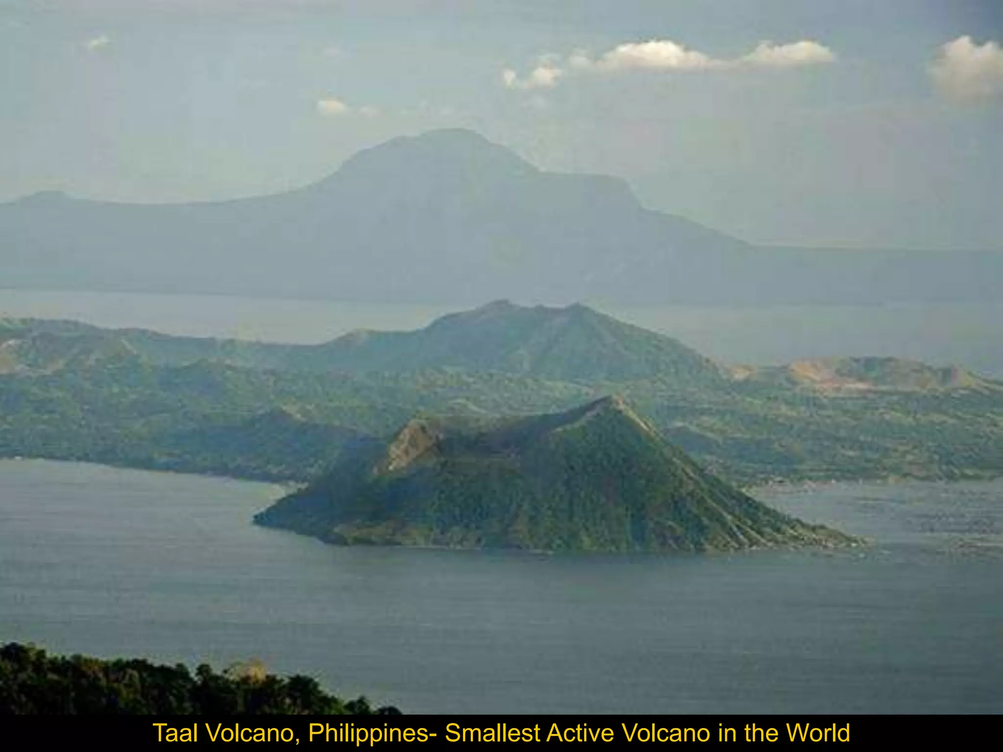 Taal Volcano, Philippines- Smallest Active Volcano in the World
 