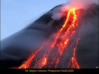 Mt. Mayon Volcano, Philippines-Feb25,2000

 