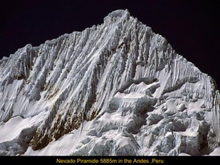 Nevado Piramide 5885m in the Andes ,Peru

 