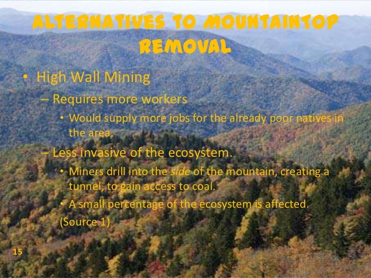 Mountain Top Removal Ppt