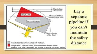 Lay a
separate
pipeline if
you can’t
maintain
the safety
distance
 