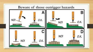 Beware of those outrigger hazards
 