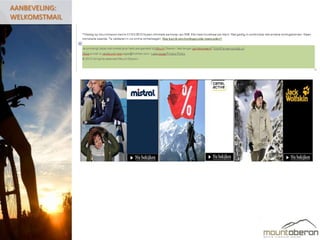 AANBEVELING:
WELKOMSTMAIL
 