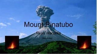 Mount Pinatubo
Ryan Warzeka
Data Analyst
 