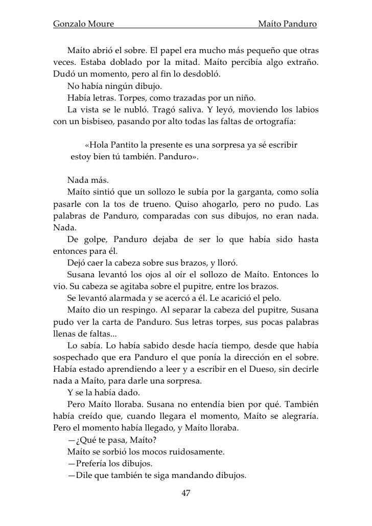 Moure Gonzalo Maito Panduro