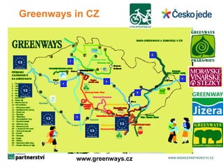 Greenways in CZ 
www.greenwwawyws.g.rcezenways.cz 
 