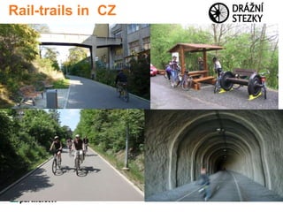 www.greenways.cz 
2 
Rail-trails in CZ 
 