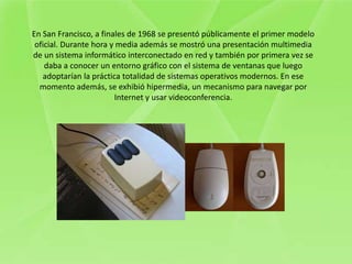 La historia del Mouse | PPTX